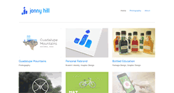 Desktop Screenshot of jonnyhilldesign.com